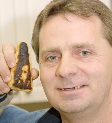 cara de cristo en pescado